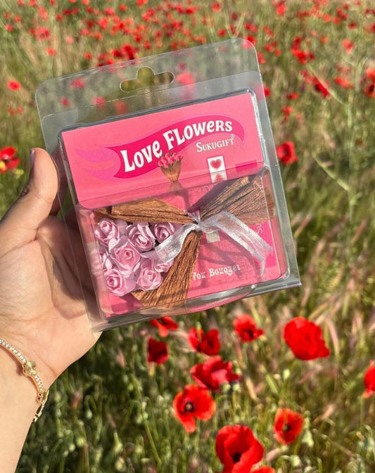 Love Flowers Sukugift Hot Tarz Bouqet Aşk Buketi Hediye Wheels Sevgili Özel Gün Hediyesi