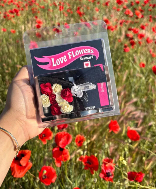 Love Flowers Sukugift Hot Tarz Bouqet Aşk Buketi Hediye Wheels Sevgili Özel Gün Hediyesi