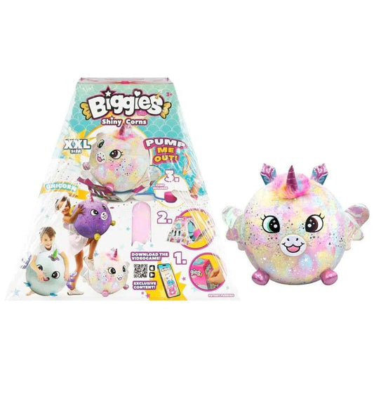 MİSFFİTTENS Şişme Peluş Unicorn XXL Shiny Corns
