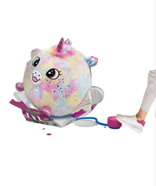 MİSFFİTTENS Şişme Peluş Unicorn XXL Shiny Corns